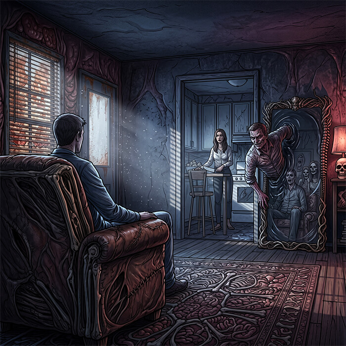 The Quiet Place He Kept - Psychological Night Shift Story Cover Art